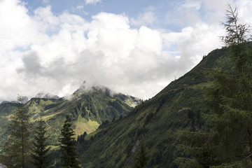 Fototapeta premium Bregenzer Wald Österreich Damüls
