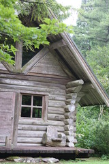Fototapeta na wymiar Forest Cottage