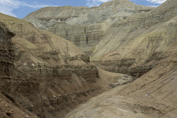 White rocks at Aktau Mountains, Altyn Emel National Park, Kazakhstan