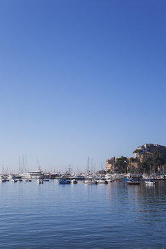 Italy, Liguria, Riviera di Levante, Golfo del Tigullio, Rapallo, harbor