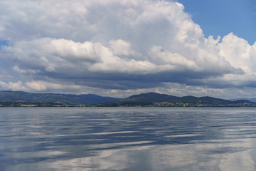 The river at the cloudy daytime