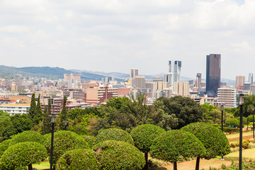 The city of Pretoria, south Africa.