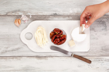 Delicious healthy appetizer.