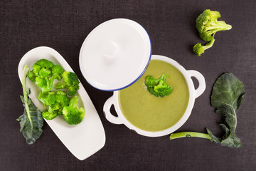 Delicious healthy broccoli soup