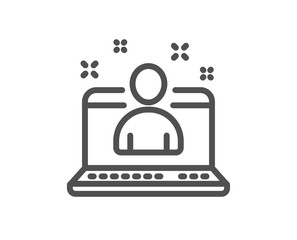 Best manager line icon