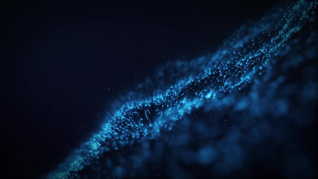 abstract  3d Abstract Background Network concept . Future backgroundTechnology concept. 3d landscape. Big data. Lanscape with connections dots and lines on dark background.