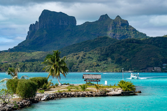 Bora Bora Island Airport Polynesia