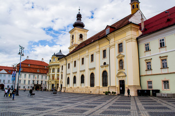 Naklejka premium Sibiu Cathedral
