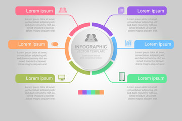 Timeline infographics design vector and marketing icons can be used for workflow layout, diagram, annual report, web design. Business concept with many options, steps or processes