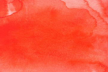 red watercolor on paper painted background texture