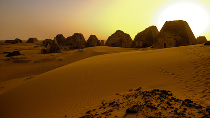Pyramids of Meroe, Sudan 15