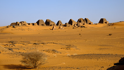Pyramids of Meroe, Sudan 6