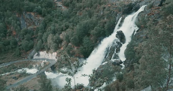 Kleivafossen Waterfall, Norway
