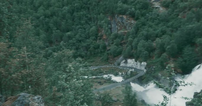 Kleivafossen Waterfall, Norway