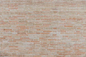 Old ancient red and gray brick wall in Spain