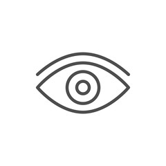 Eye line icon