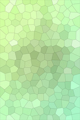 Handsome abstract illustration of green light Middle size hexagon. Nice background for your needs.