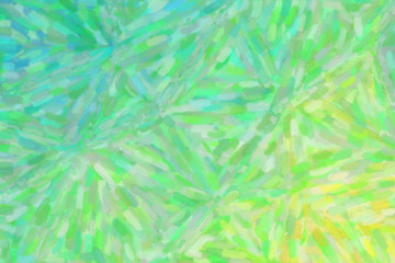 Good abstract illustration of pink, green, yellow and lapis lazuli Watercolor with bright colors paint. Useful background for your work.