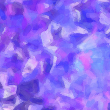 Purple and blue Watercolor on paper  in square shape background illustration.