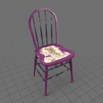Round back Windsor chair