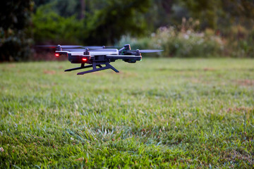 Drone Taking Flight