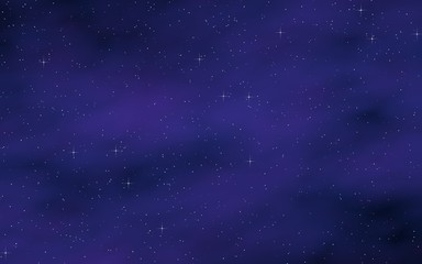 Fototapeta premium Colorful and beautiful space background. Outer space. Starry outer space texture. 3D illustration