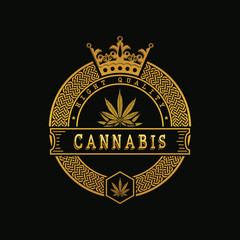 Royal golden cannabis - 220139334