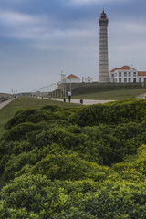Fototapeta na wymiar Lighthouse of Leça da Palmeira