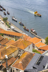 Roofs beside the Douro river