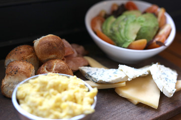 Typical Argentina del campo breakfast