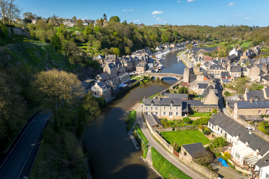 Dinan - beautiful medieval town, Bretagne (Brittany), France