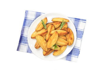 fry potatoes wedge