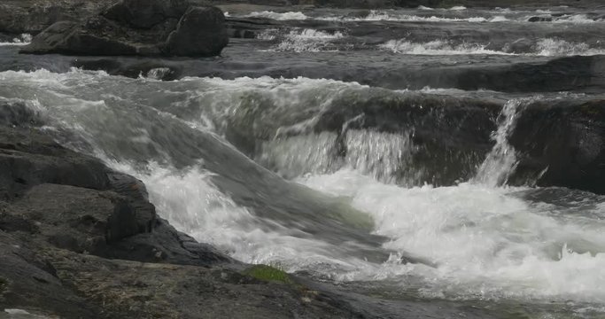 Hallingdalselva River In Norway