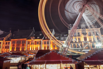 Marche de No&euml;l de Mulhouse place de la R&eacute;union