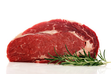 Steak raw. Barbecue Rib Eye Steak, dry Aged Wagyu Entrecote Steak.