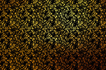 Creative unique modern digital luxurious shiny golden texture abstract pattern background