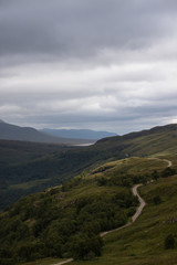 The West highland way in Scotland