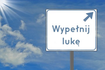 Wypełnij lukę