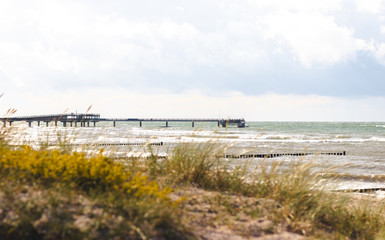 Fototapeta premium Ostseestrand in Heiligenhafen