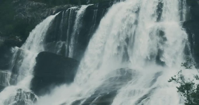 Furebergfossen Waterfall, Norway