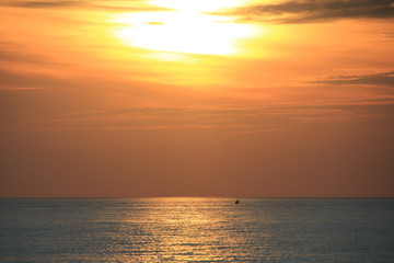 Obraz premium Sunset on the beach