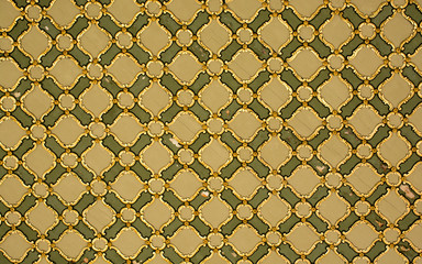 Ottoman Turkish  art with geometric patterns