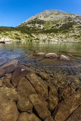 Amazing Landscape with Dalgoto (The Long ) lake, Pirin Mountain, Bulgaria