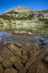 Amazing Landscape with Dalgoto (The Long ) lake, Pirin Mountain, Bulgaria