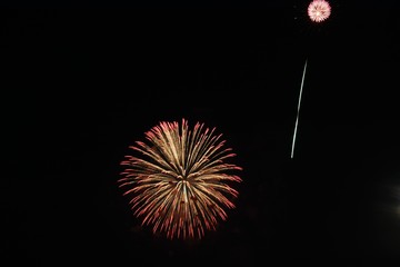 Fireworks display in Japan
