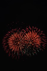 Fireworks display in Japan
