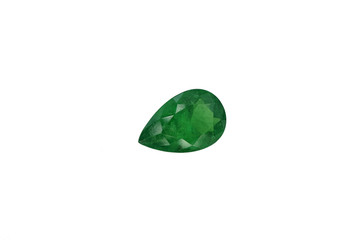 pear emerald and gemstone for jewelry