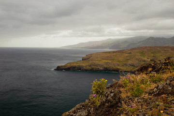 Obraz premium Südküste von Madeira
