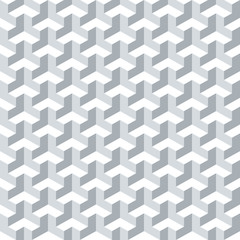 Fototapeta na wymiar Seamless abstract geometric isometric cube surface pattern background texture.