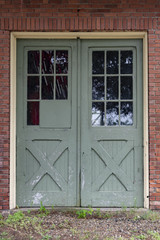 Double doors